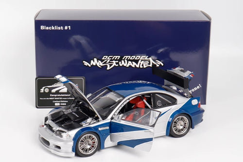 BMW E46 M3 GTR 1/18