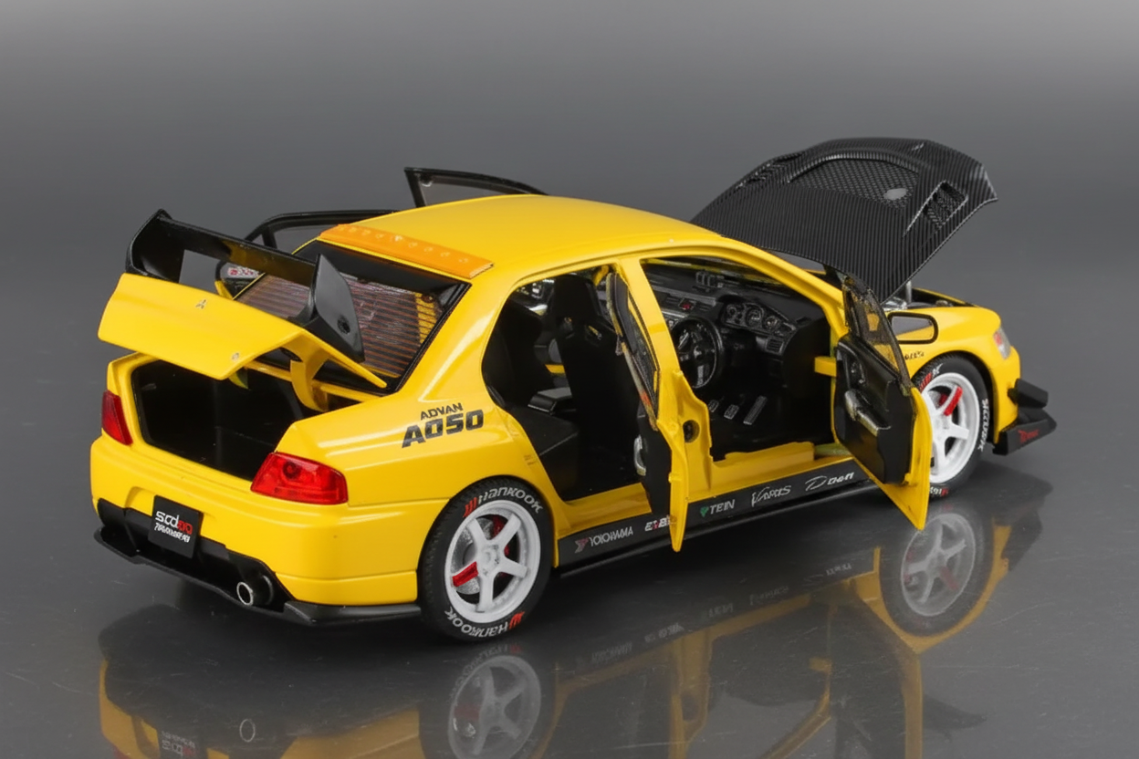 Mitsubishi Lancer Evolution IX Modified 1/24
