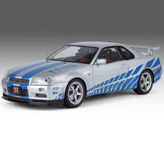 Nissan Skyline R34 GTR - Fast & Furious - Midnight Purple - Blue