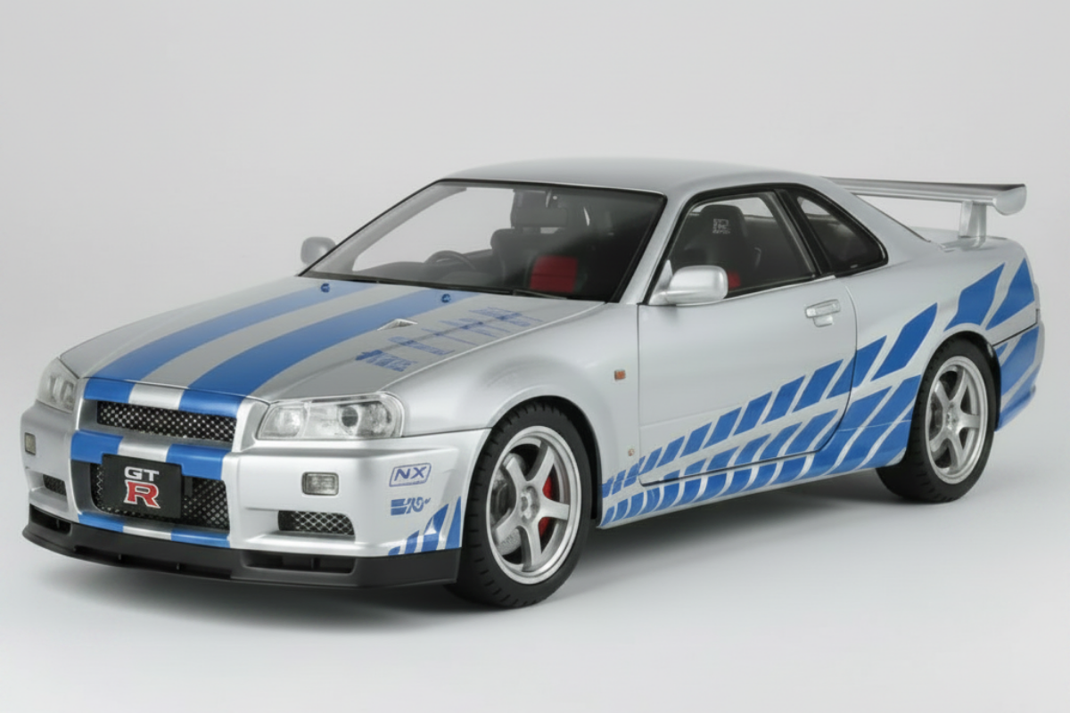 Nissan Skyline R34 GTR 1/18