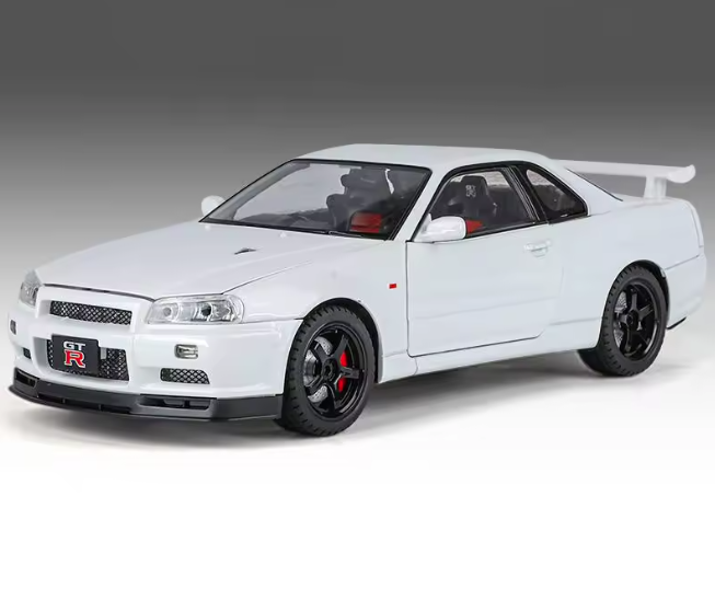 Nissan Skyline R34 GTR - Fast & Furious - Midnight Purple - Blue
