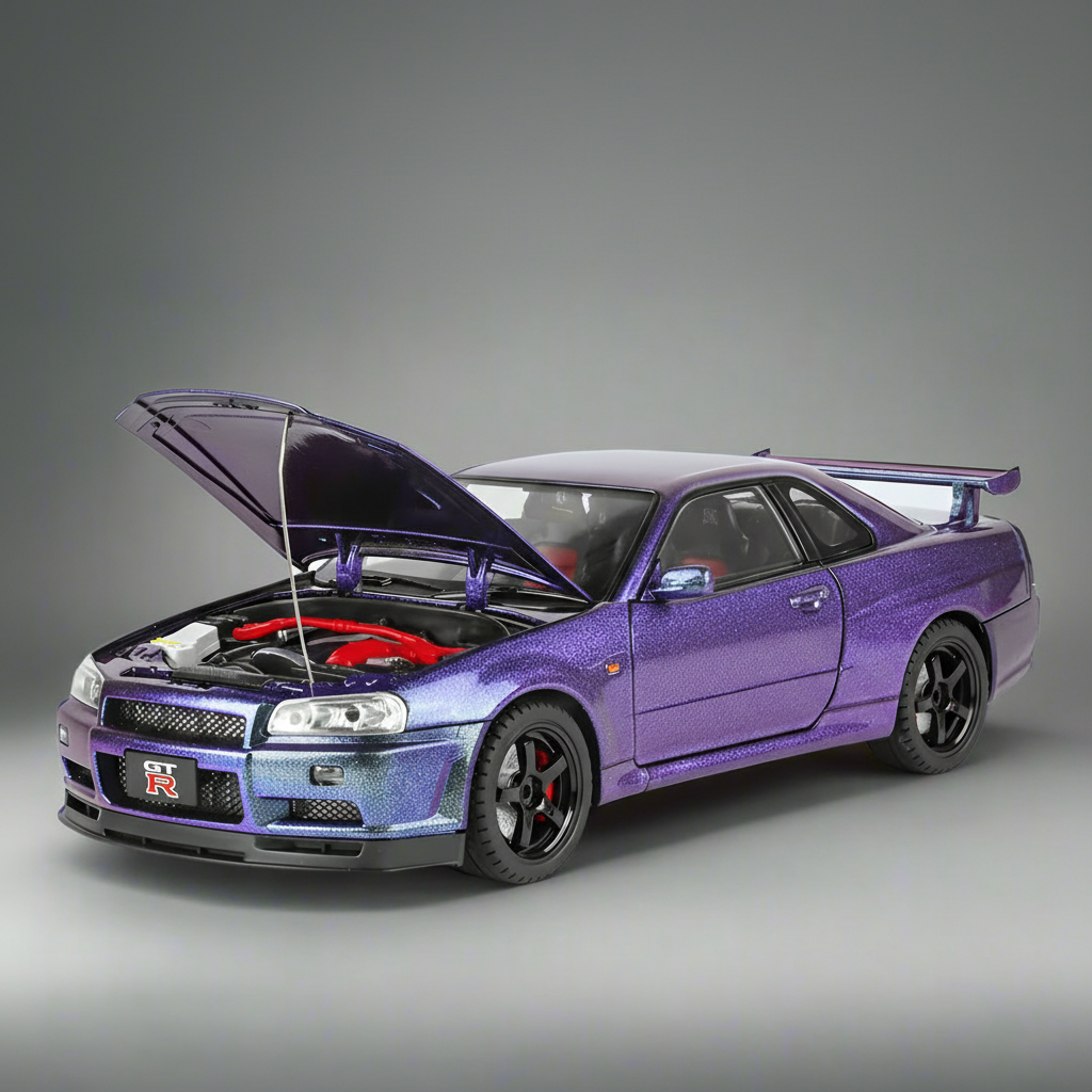 Nissan Skyline R34 GTR 1/18