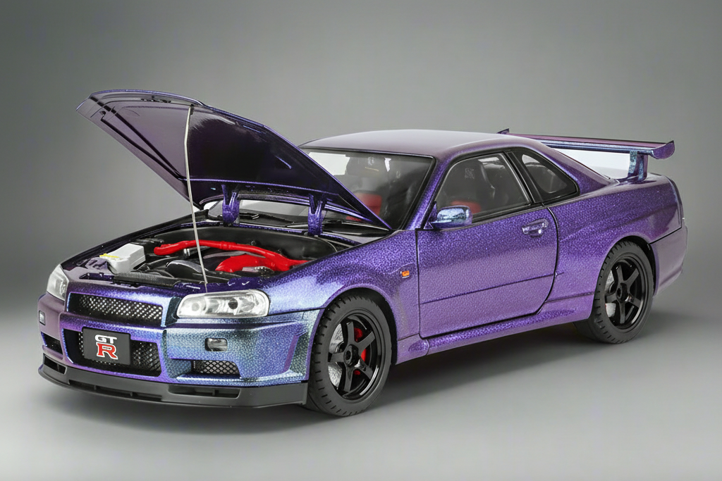 Nissan Skyline R34 GTR 1/18