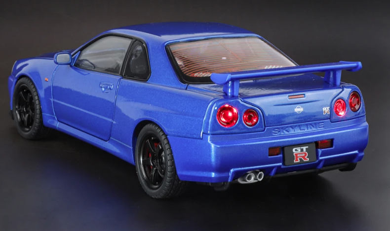 Nissan Skyline R34 GTR - Fast & Furious - Midnight Purple - Blue