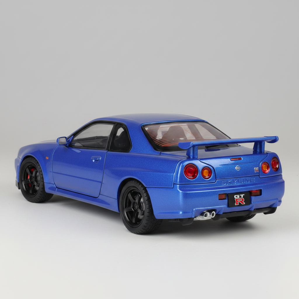 Nissan Skyline R34 GTR 1/18