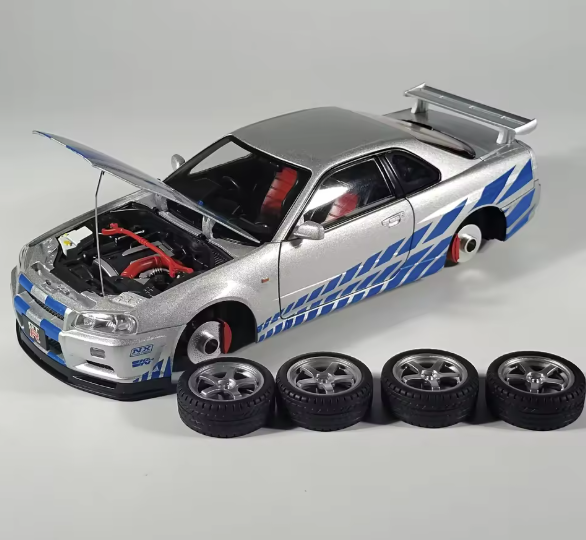 Nissan Skyline R34 GTR - Fast & Furious - Midnight Purple - Blue