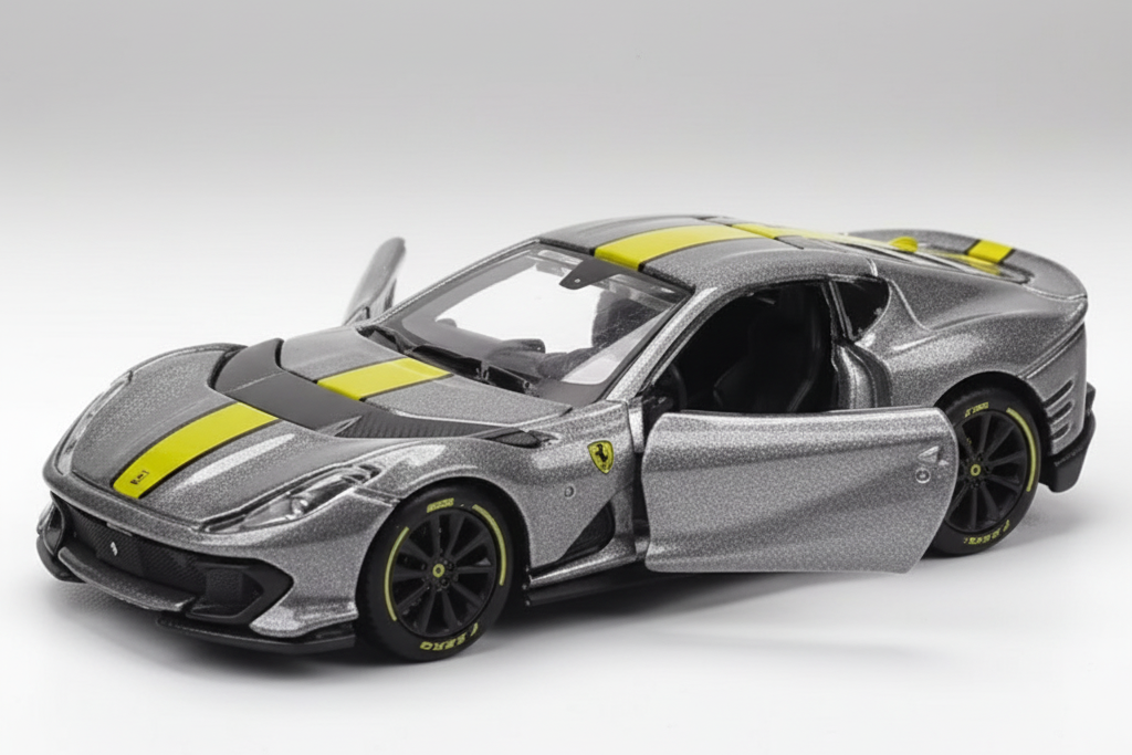 Ferrari 812 Competizione on a white background
