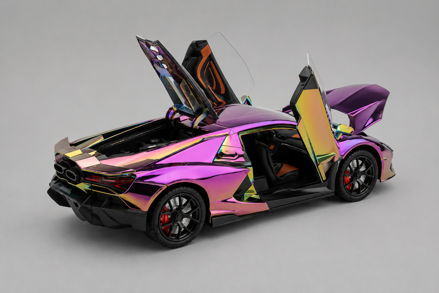 Lamborghini Revuelto Chrome Edition 1/24