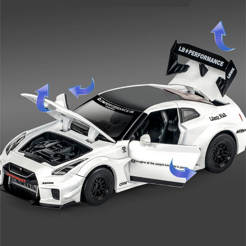 Nissan R35 GTR LBWK Silhouette