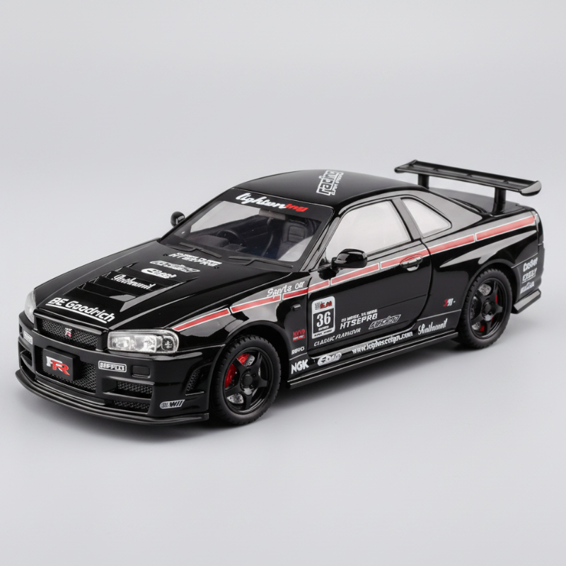 Nissan Skyline R34 GTR Racing 1/24
