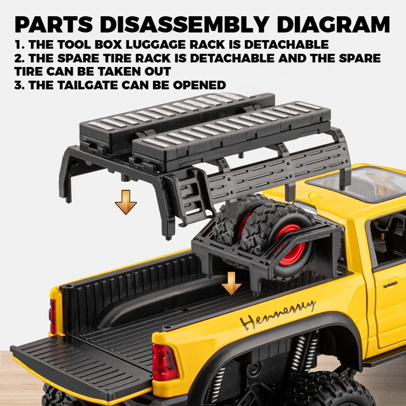 RAM Hennessey Mammoth 1000 TRX 6x6 - 1/24