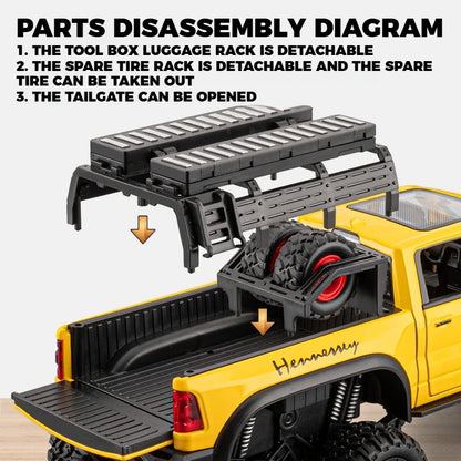 RAM Hennessey Mammoth 1000 TRX 6x6 - 1/24