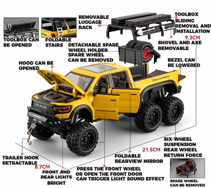 RAM Hennessey Mammoth 1000 TRX 6x6 - 1/24