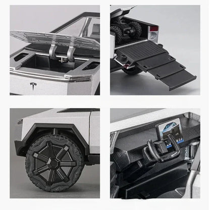 Tesla Cybertruck + Cyberquad