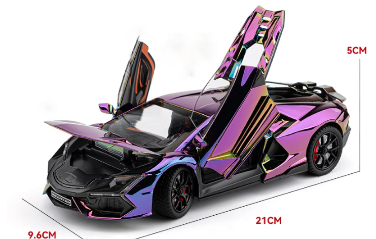 Lamborghini Revuelto Chrome Edition 1/24
