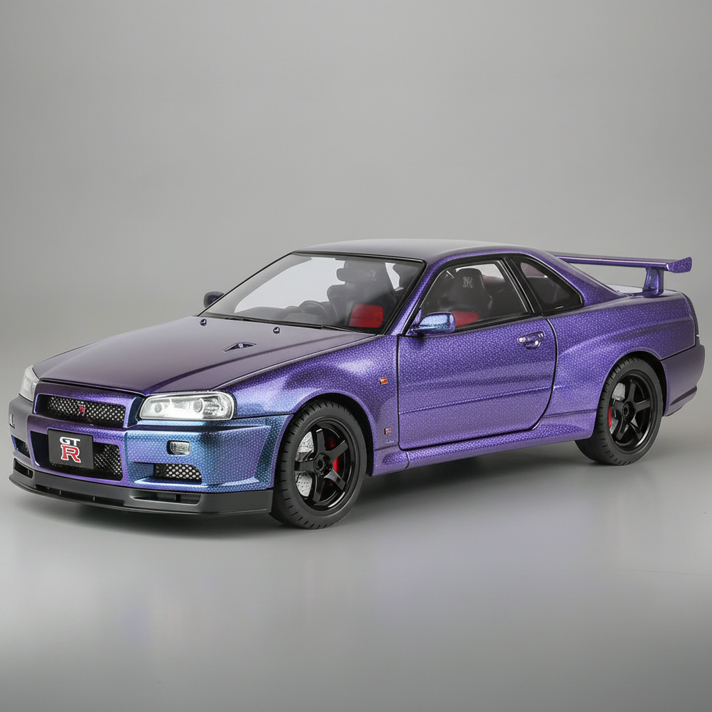 Nissan Skyline R34 GTR 1/18