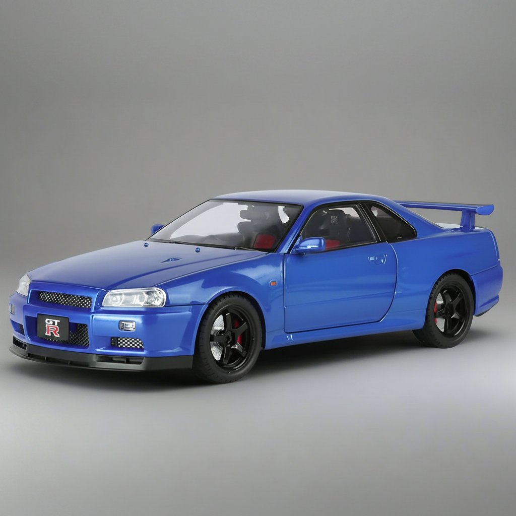 Nissan Skyline R34 GTR 1/18