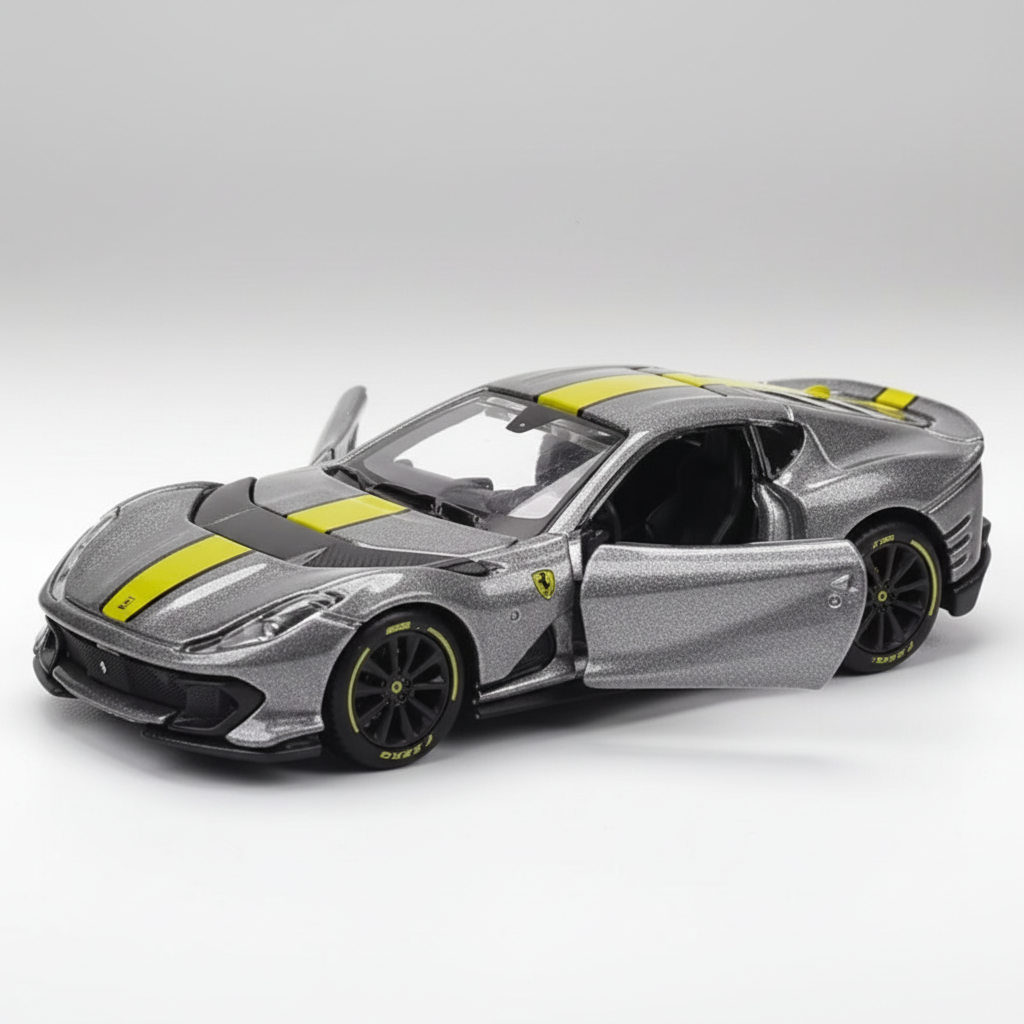 Ferrari 812 Competizione on a white background