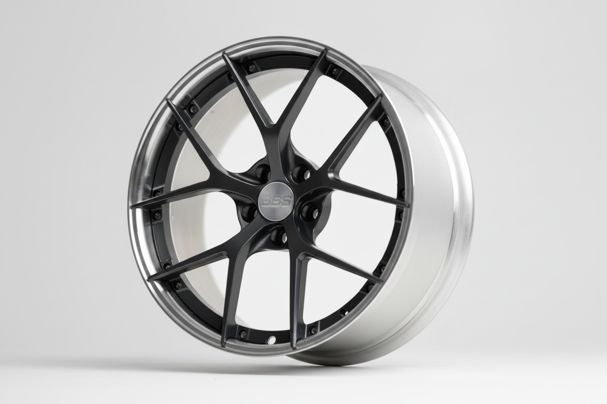 bbs ri-s wheel rim on a white background facing left side