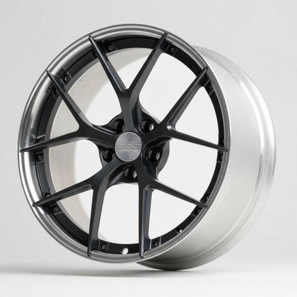 bbs ri-s wheel rim on a white background facing left side