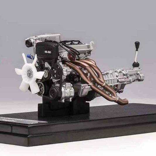 Toyota AE86 4A-GE Engine 1/18
