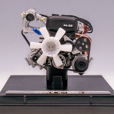 Toyota AE86 4A-GE Engine 1/18